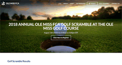 Desktop Screenshot of olemissfca.org